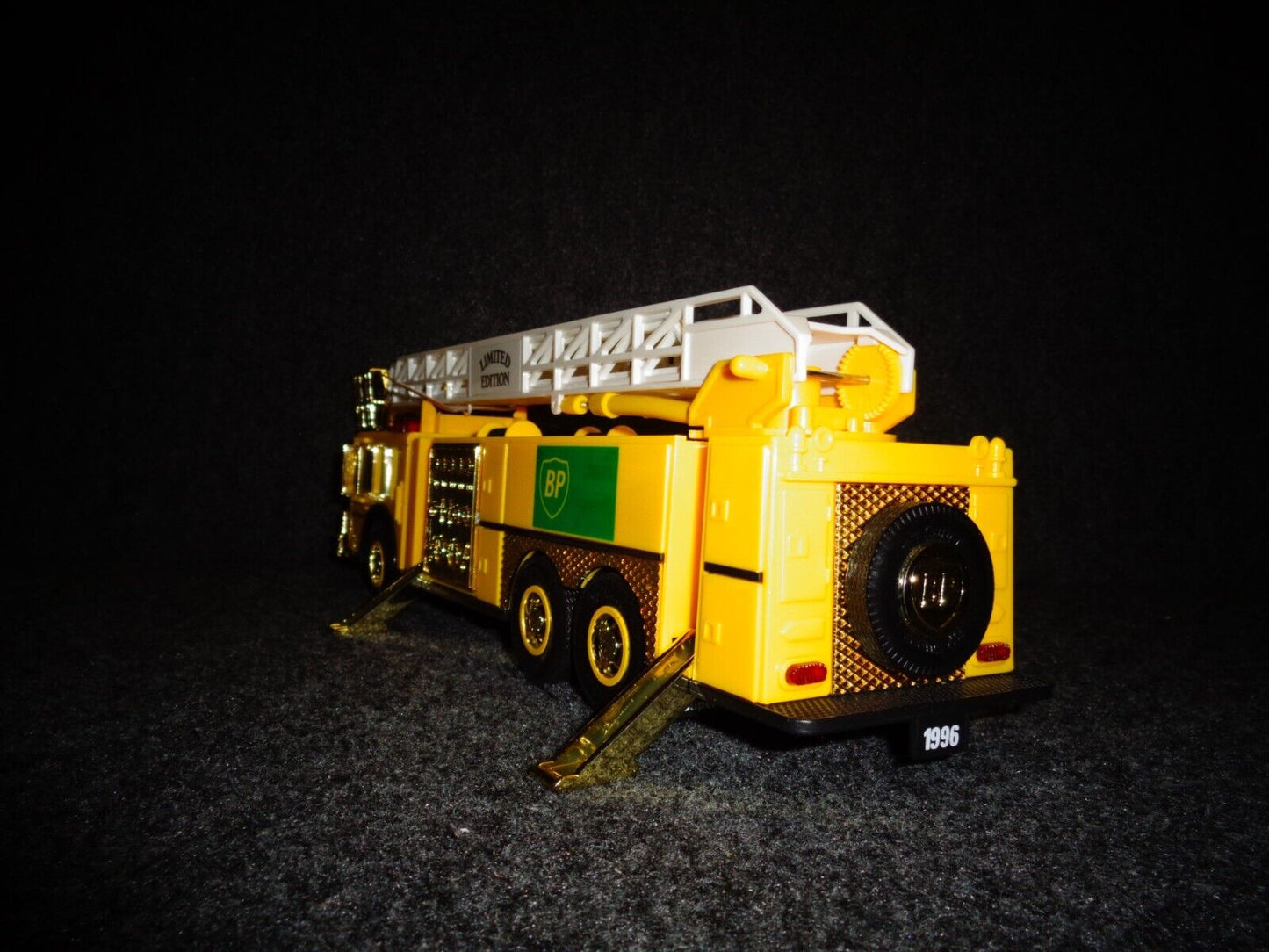 BP 1996 Toy Fire Truck - Gold Edition