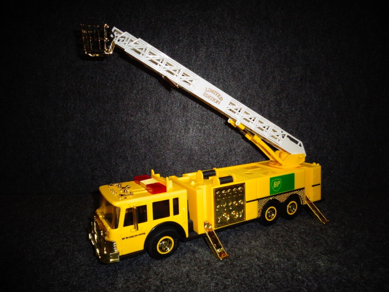 BP 1996 Toy Fire Truck - Gold Edition