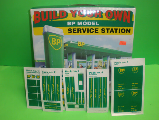 BP Service Station Model Kit