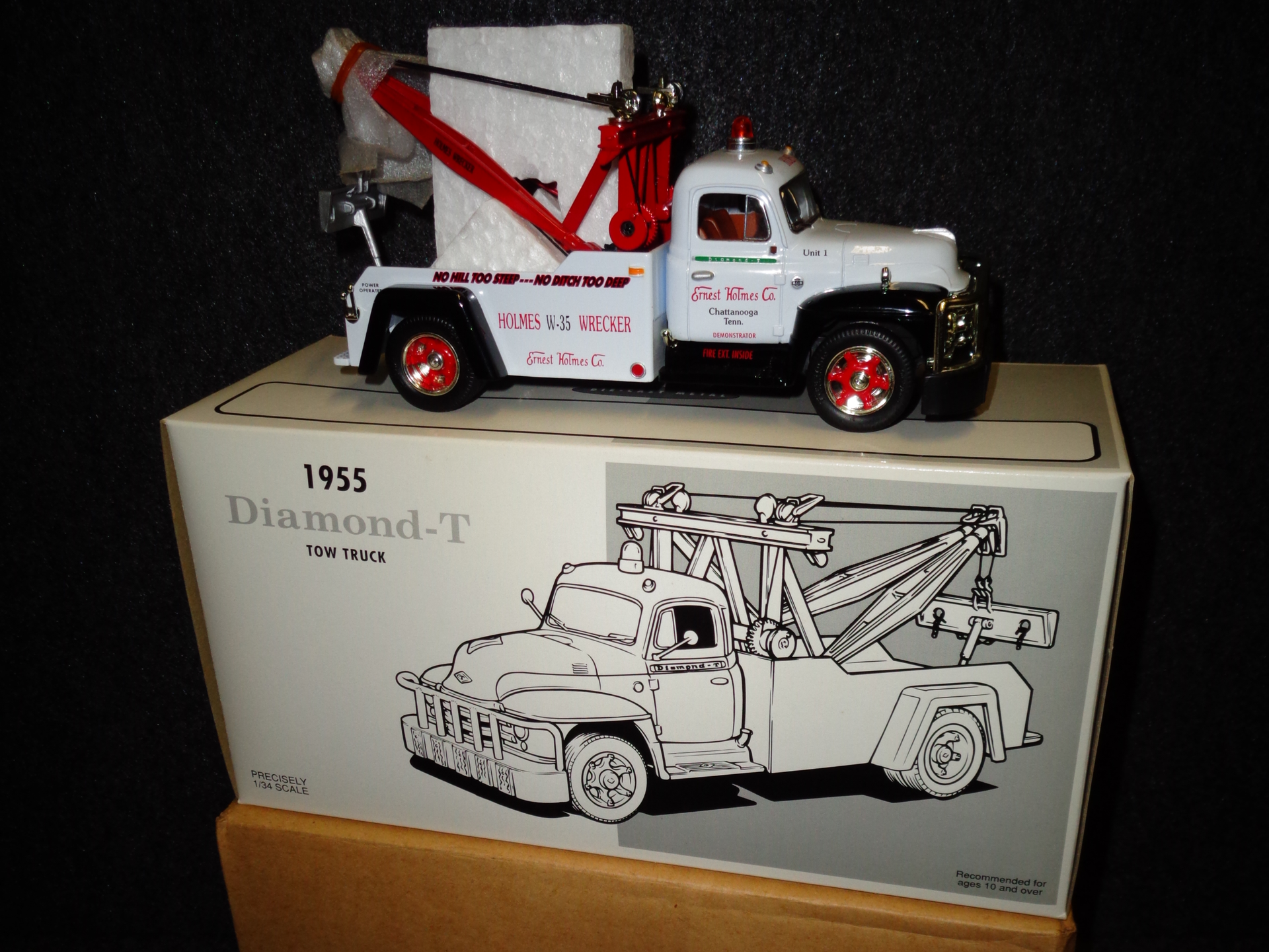 Ernest Holmes Wrecker 1955 Diamond-T Tow Truck – Texaco Toys Plus