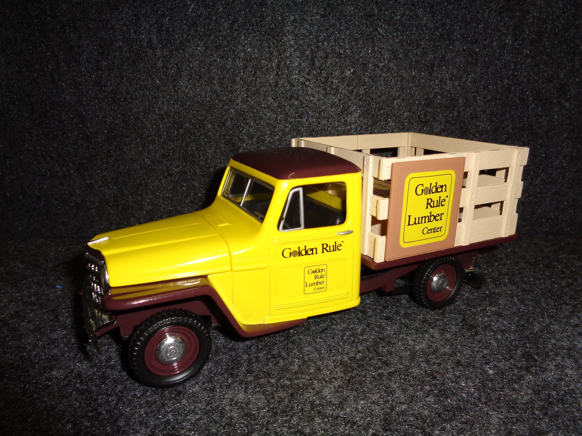 Golden Rule Lumber 1953 Willys Jeep Stake Bed Truck