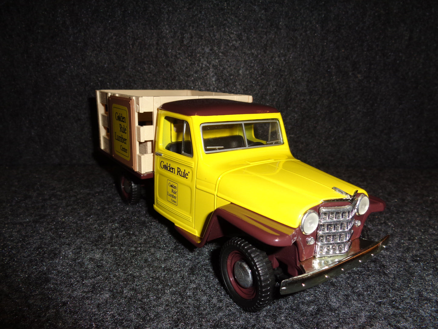 Golden Rule Lumber 1953 Willys Jeep Stake Bed Truck