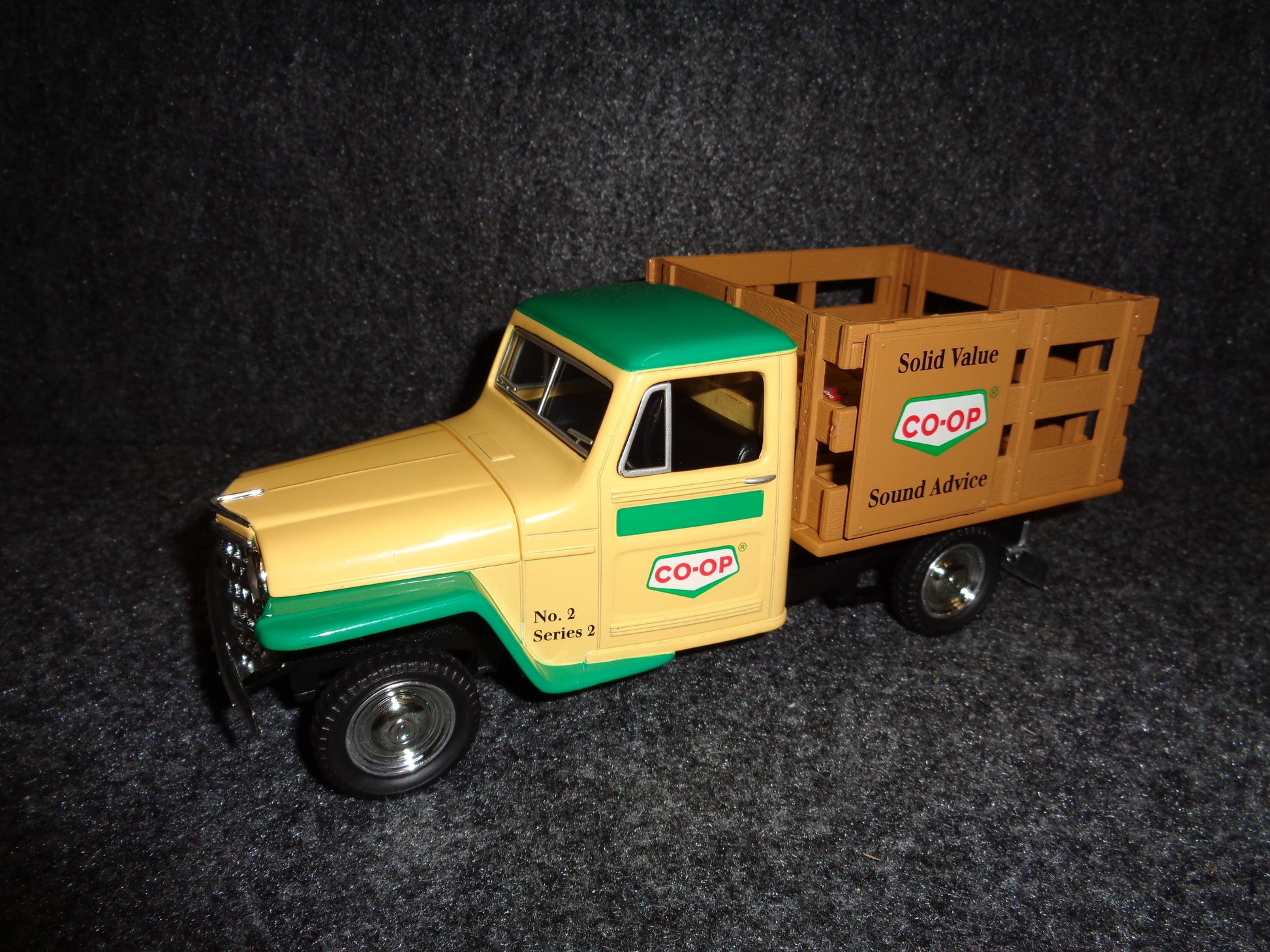 Growmark Co-op 1953 Willys Jeep Stake Bed Truck