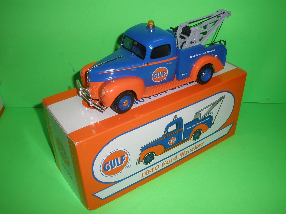 7 - Gulf 1940 Ford Tow Truck Regular Edition – Texaco Toys Plus