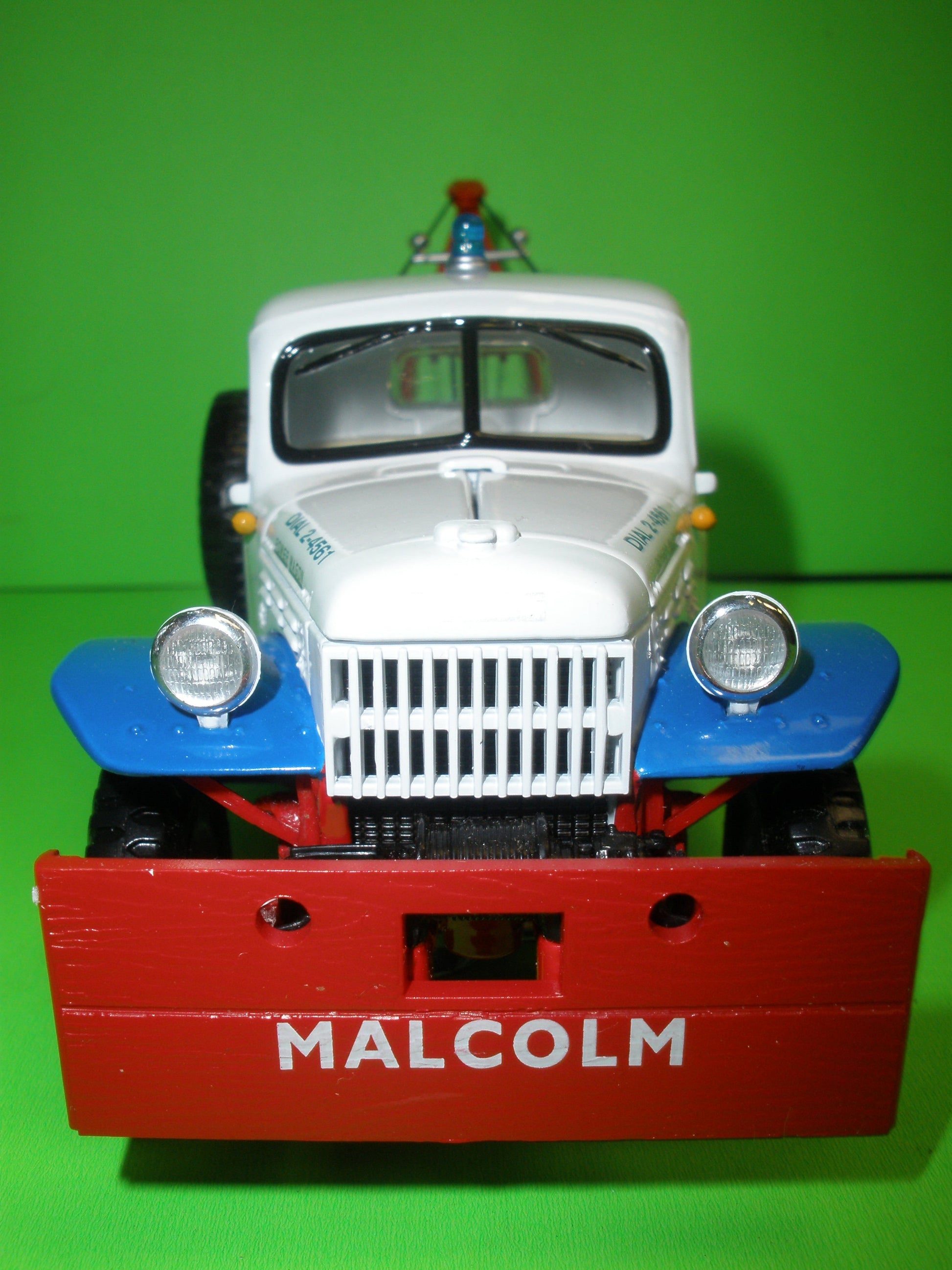 Gulf 1946 Dodge Power Wagon Tow Truck Malcolm Wrecker
