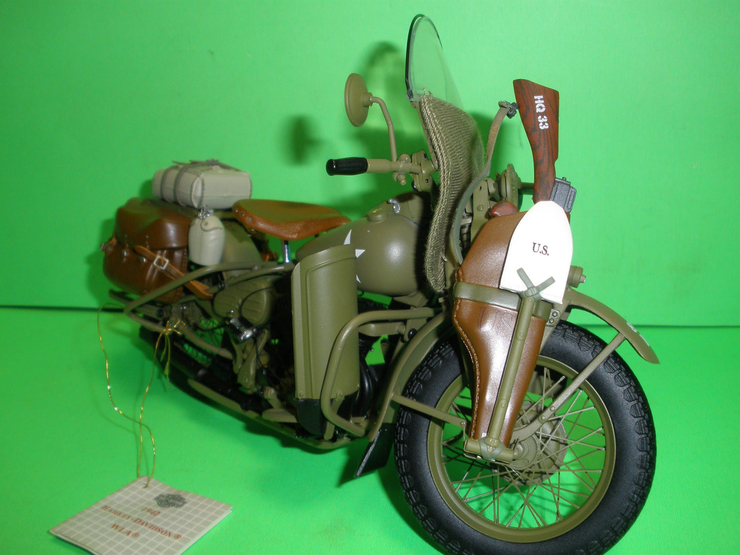 Harley Davidson 1942 WLA Warhorse Motorcycle Army - B11YE38