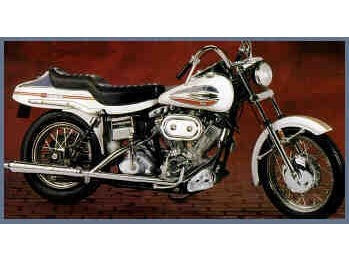 Harley Davidson 1971 Super Glide Motorcycle - B11XG22