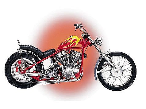 Harley Davidson Motorcycle Billy's Bike from Easy Rider - B11XN65