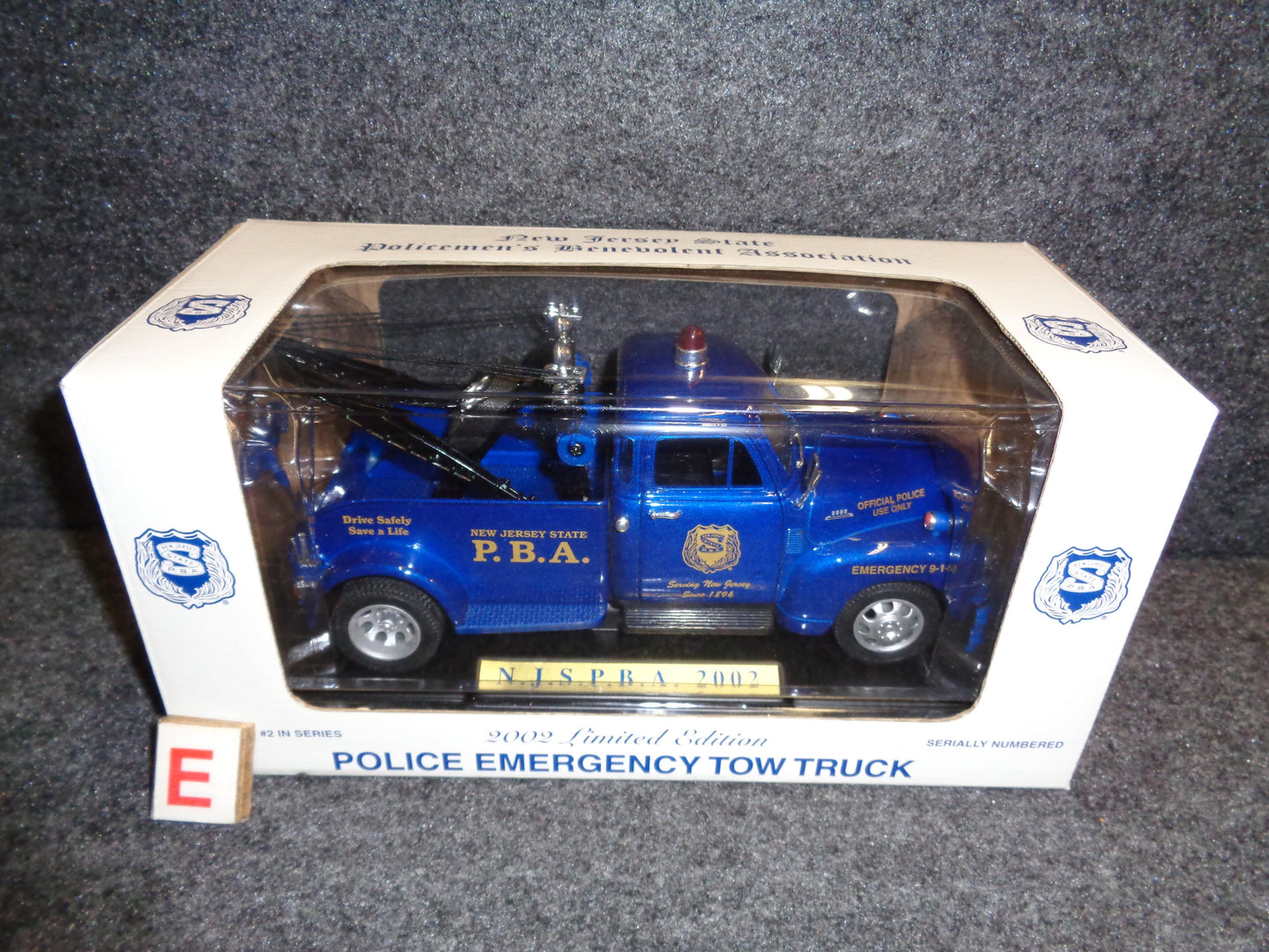 New Jersey State Policemen's Benevolent Association Chevrolet 3800 Tow Truck