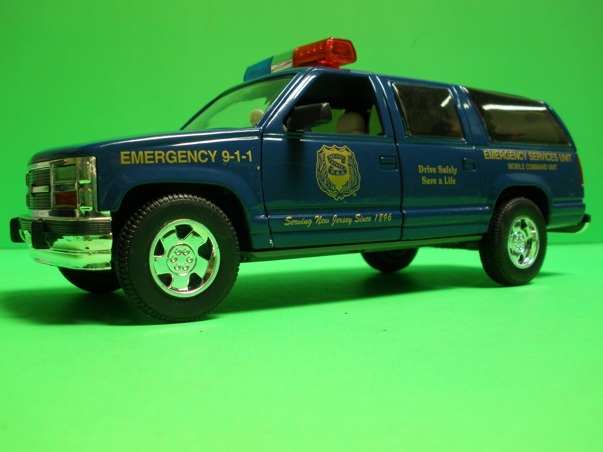 New Jersey State Policemen's Benevolent Association Chevrolet Suburban Police Car