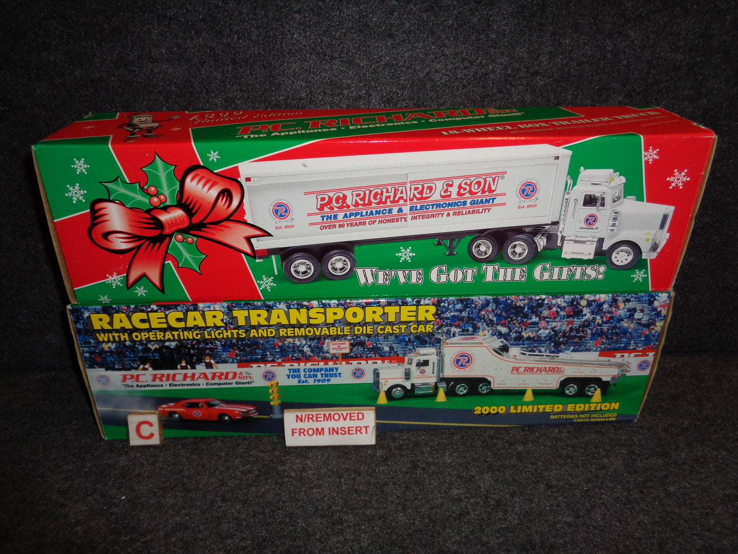 P.C. Richard & Son Freight Truck and Car Carrier Truck Set