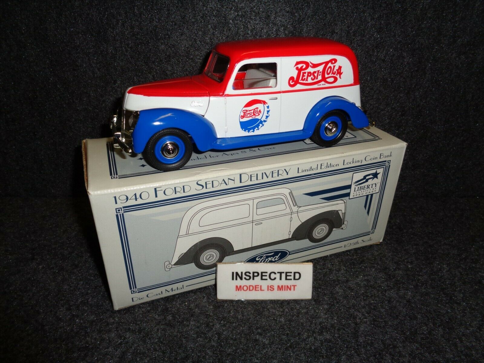 Pepsi 1940 Ford Panel Van – Texaco Toys Plus