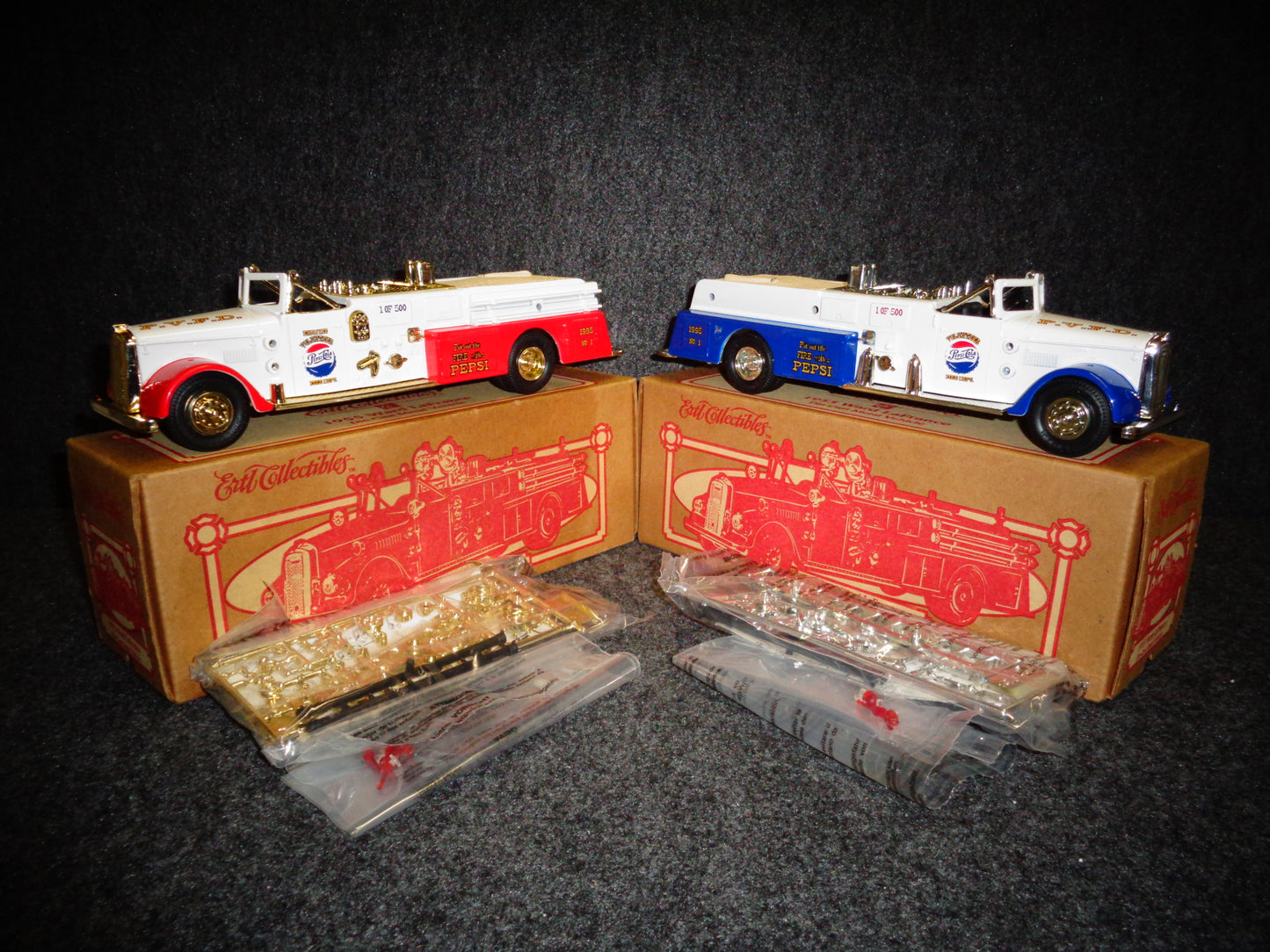 Pepsi 1955 Ward LaFrance Fire Truck - Regular & Employee Edition Set