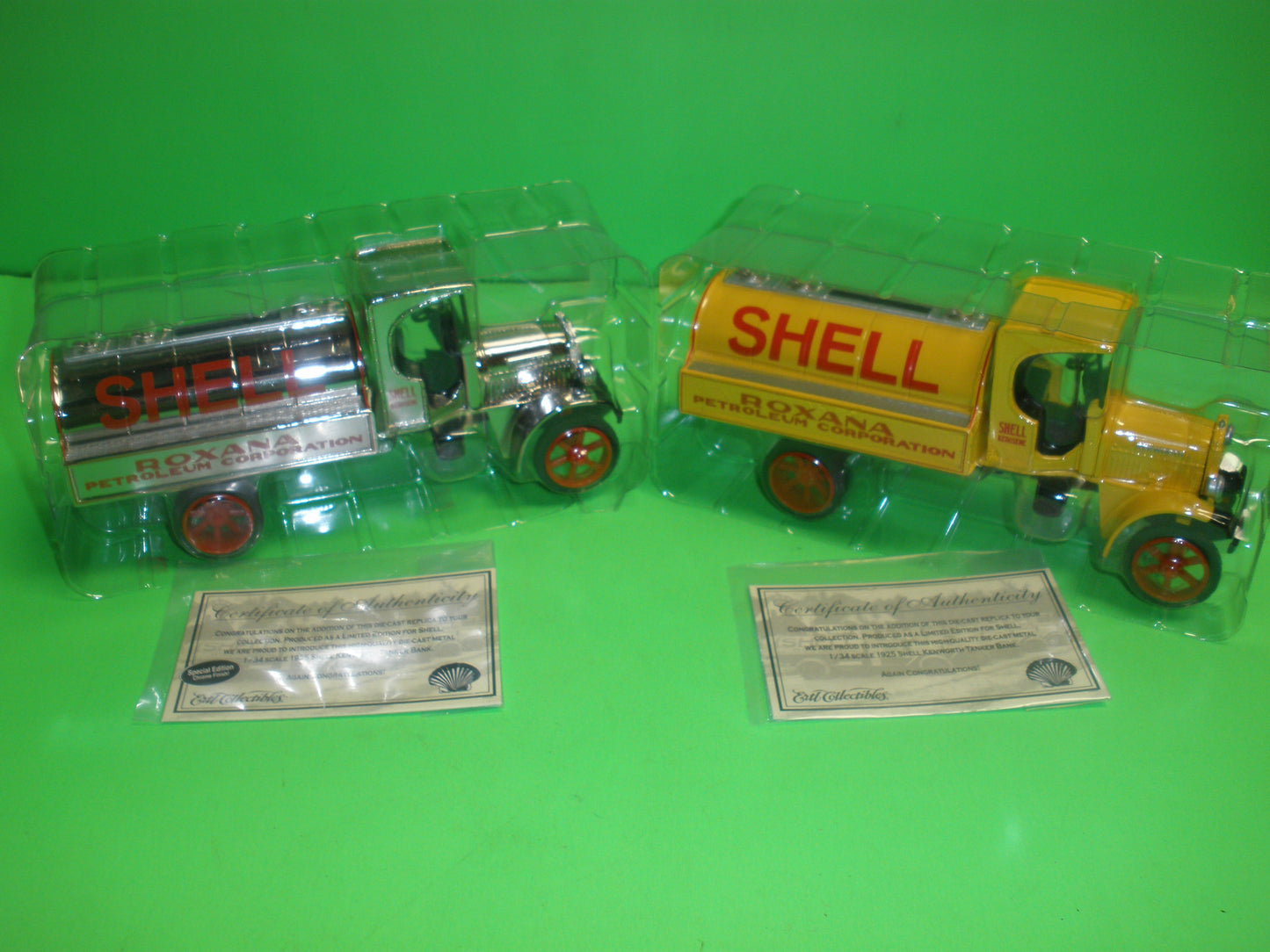 Shell 1925 Kenworth Tanker Truck Regular & Special Set