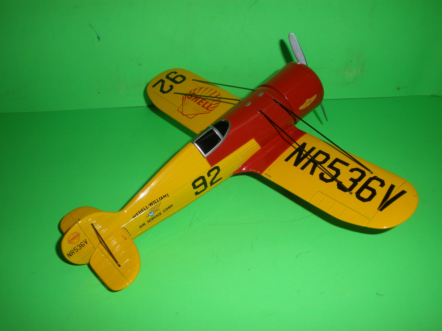 Shell Wedell Williams Racer Airplane