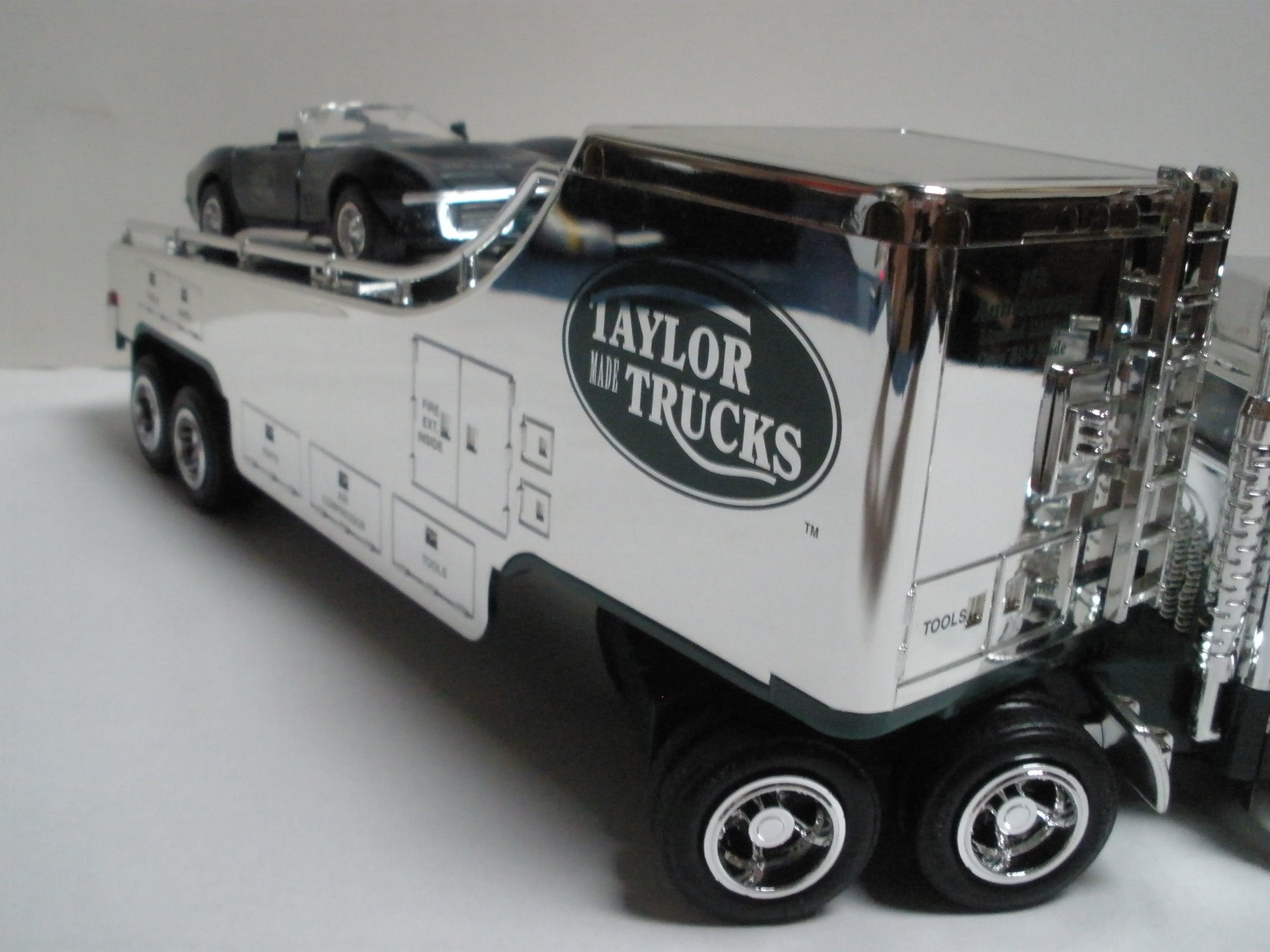 Taylor Made Trucks Car Carrier Truck & Chevrolet Corvette Chrome Sampler