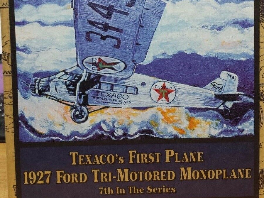 Texaco 1927 Ford Tri-Motored Monoplane Airplane Regular Edition