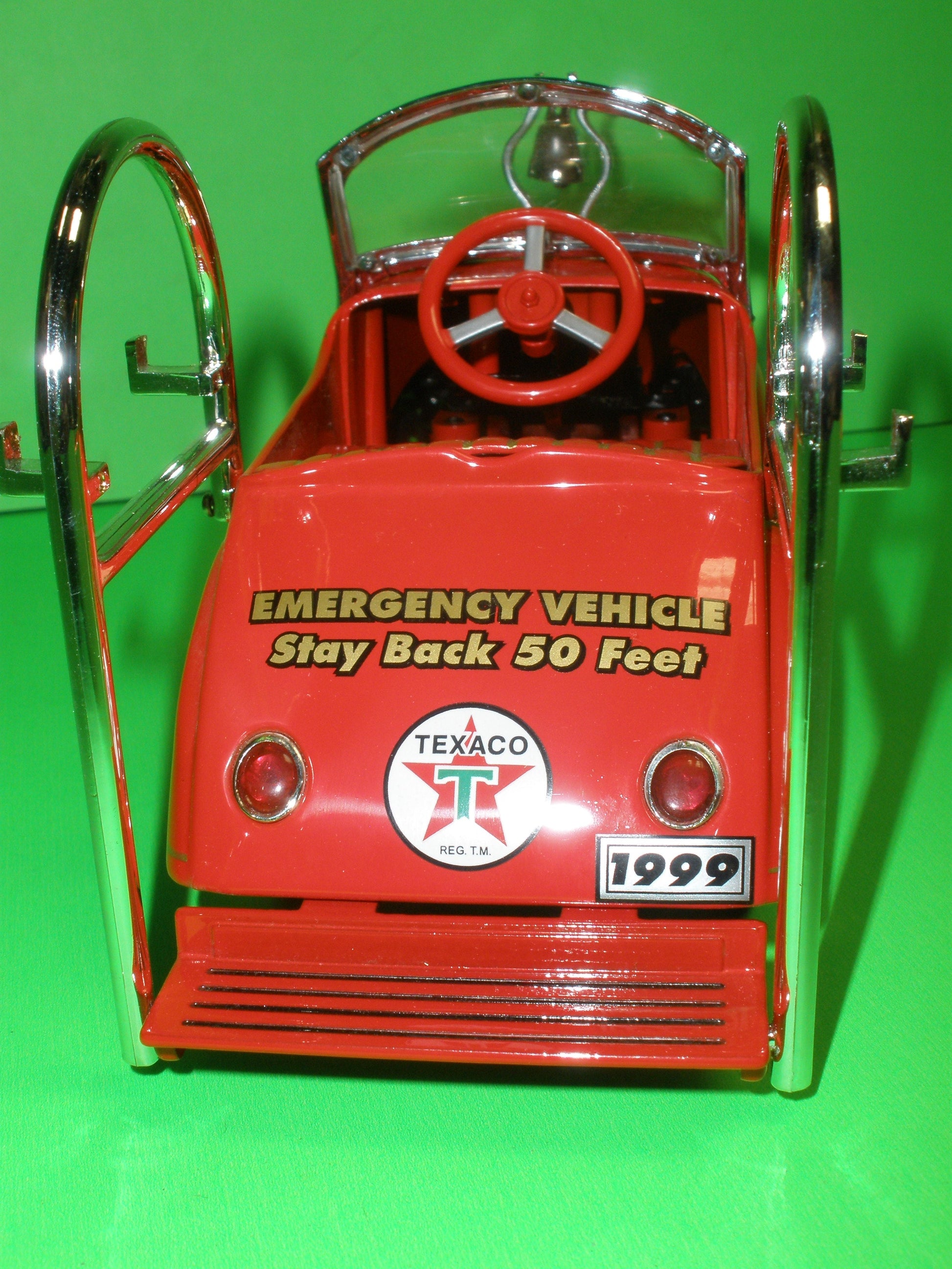 fire truck pedal car Texaco 1941 Garton Fire Engine Pedal Car – Texaco Toys Plus