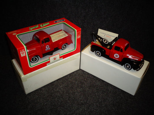 Texaco 1948 Ford Pickup Truck & 1949 Ford F100 Wrecker