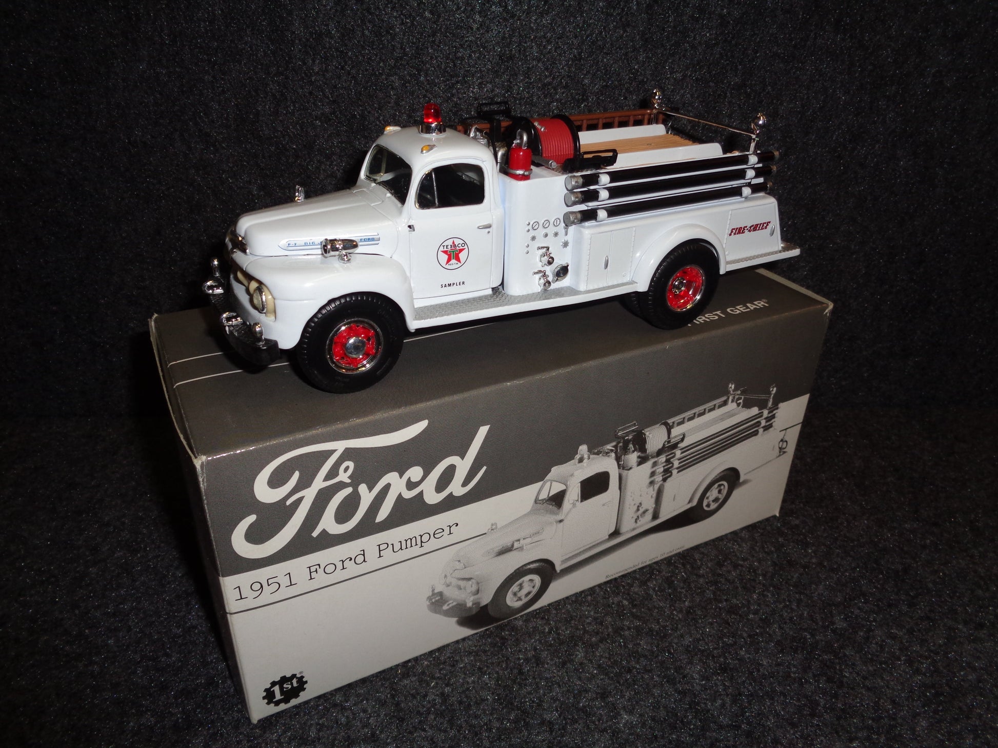 Texaco 1951 Ford Fire Truck Fire Chief Series SAMPLER