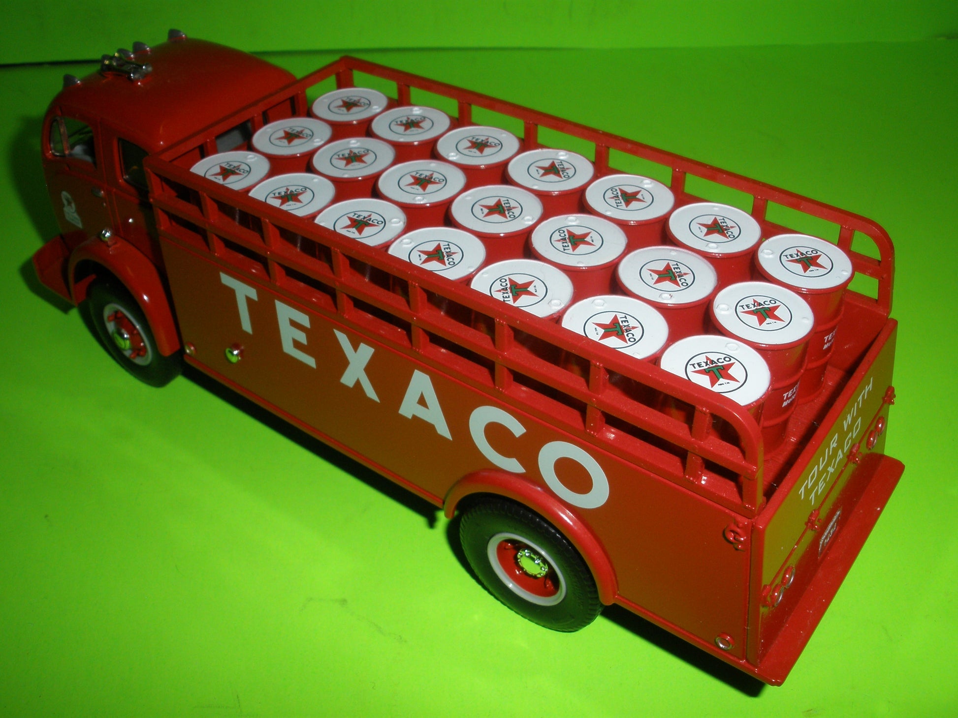 Texaco 1953 White Stake Truck Tour With Texaco Series