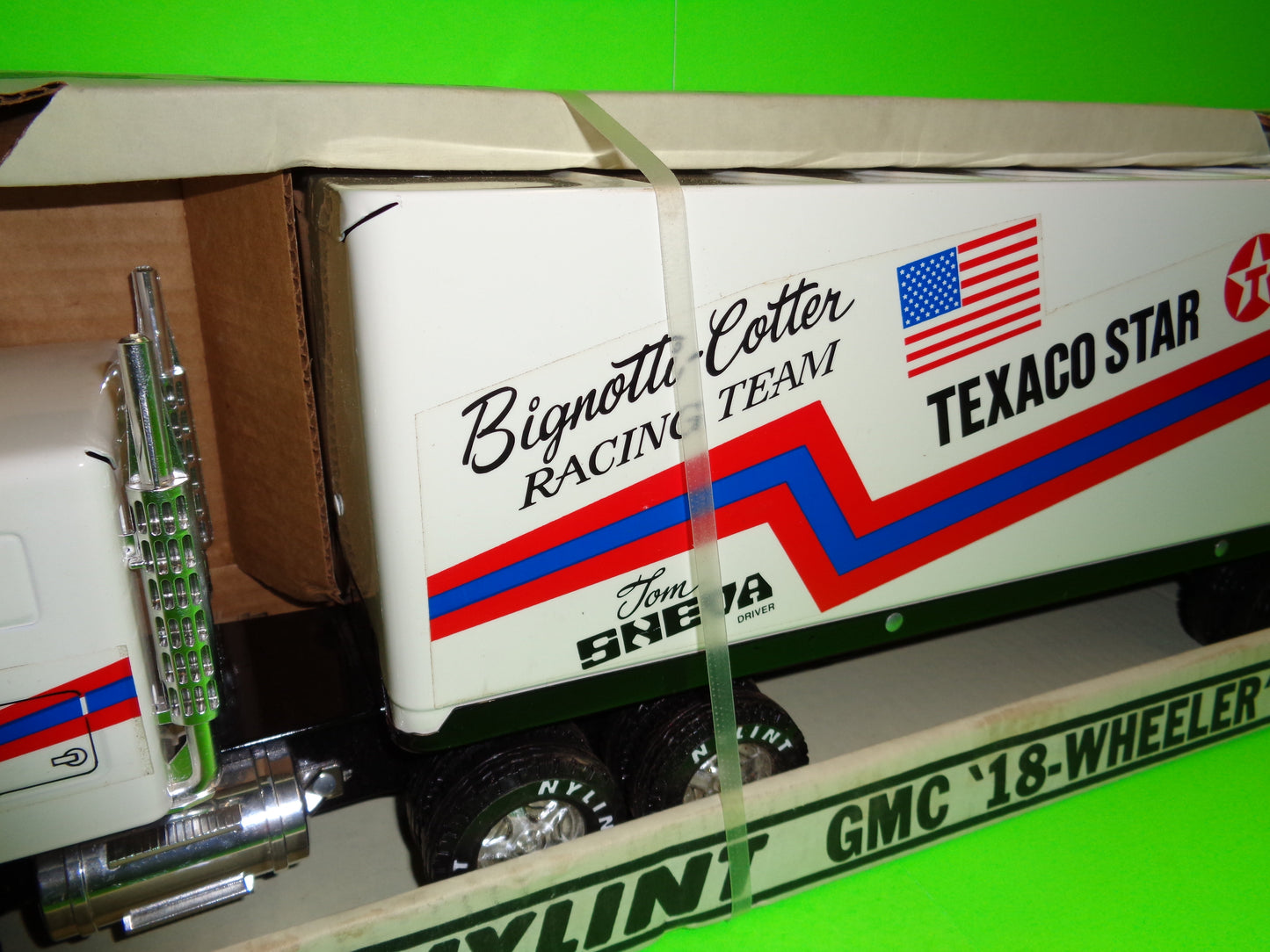 Texaco Bignotti-Cotter GMC Freight Truck Nylint Pressed Steel