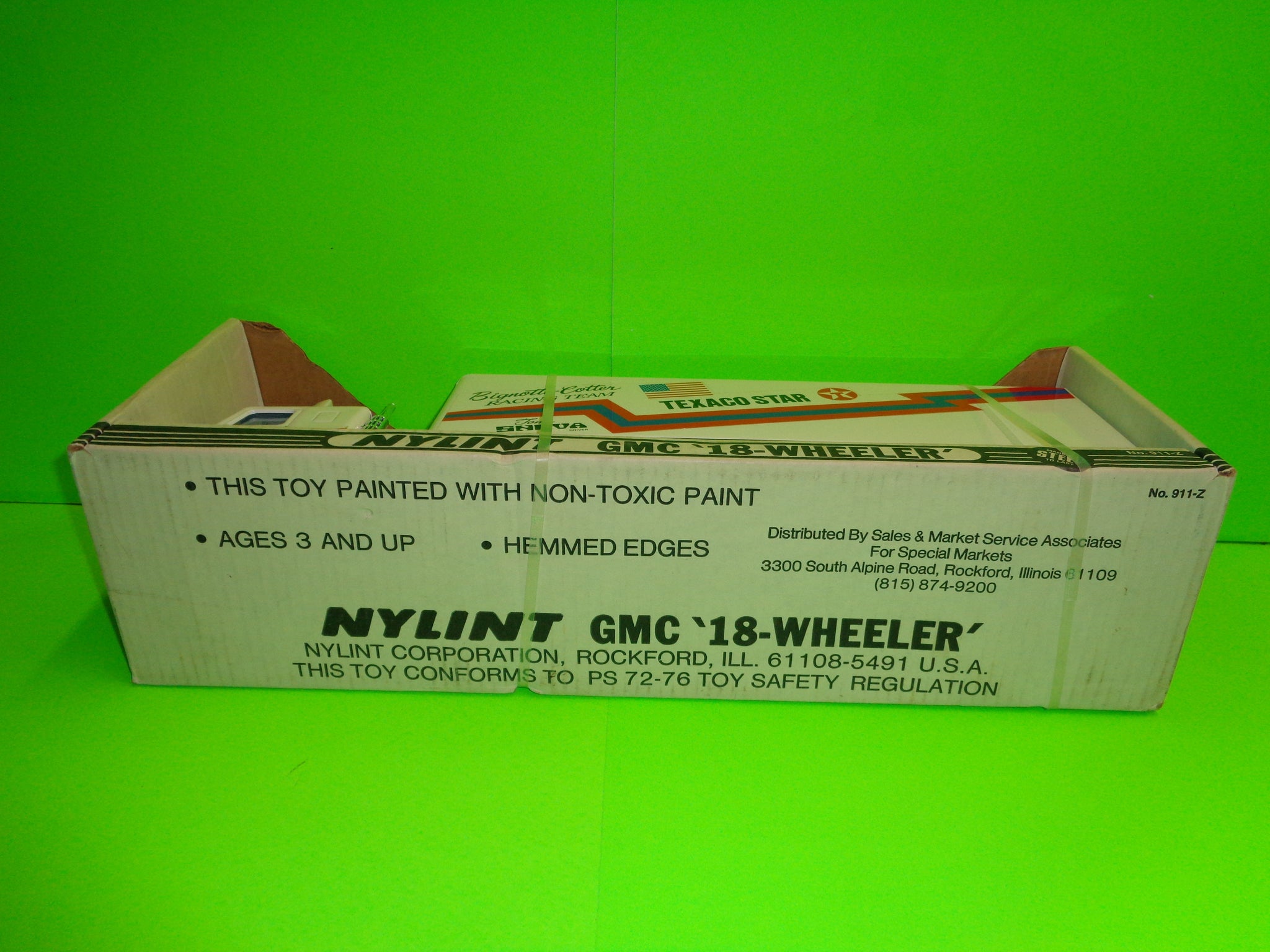 Texaco BignottiCotter GMC Freight Truck Nylint Pressed Steel Texaco