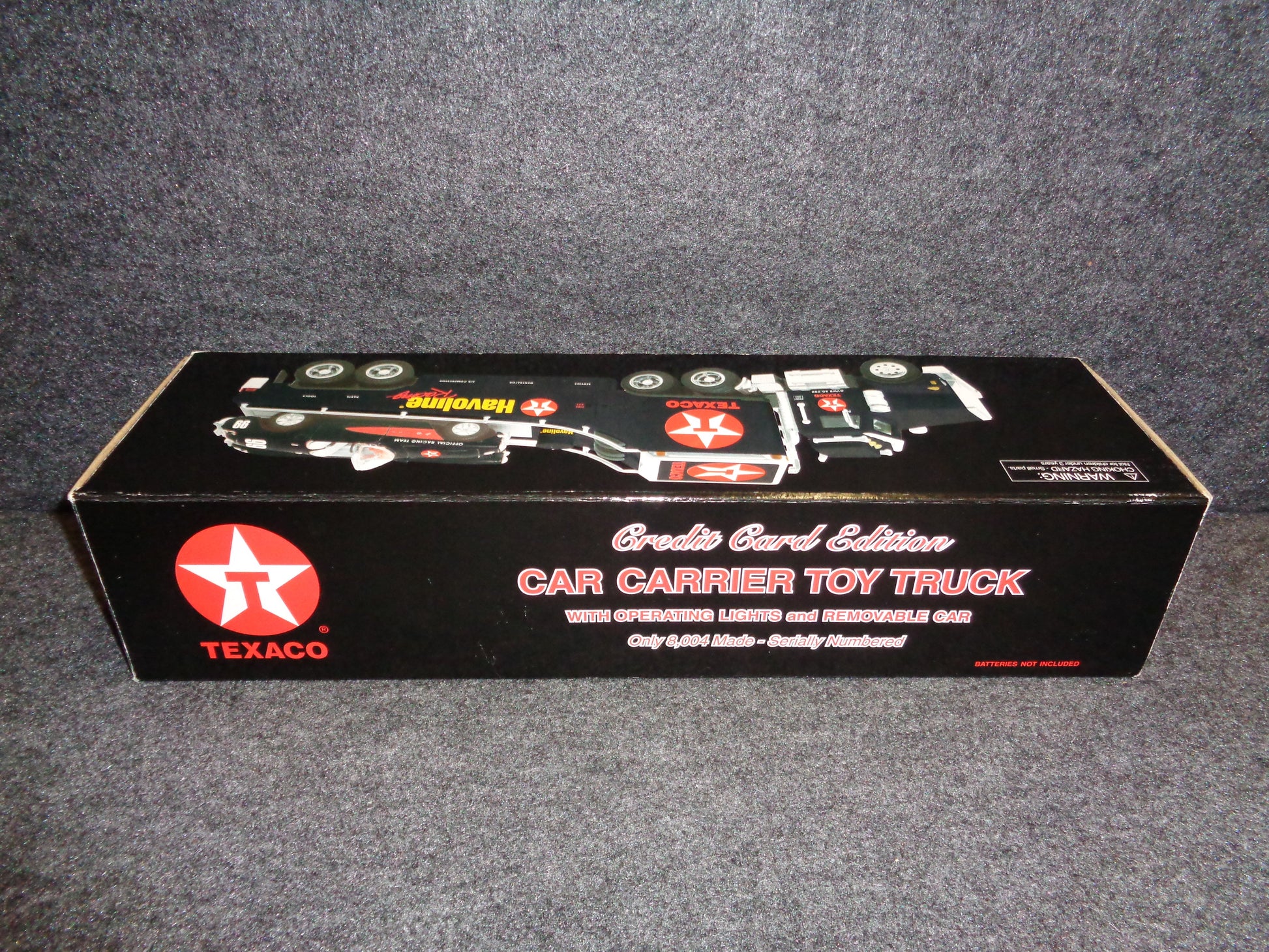 Texaco Car Carrier Truck & Chevrolet Corvette Credit Card Series