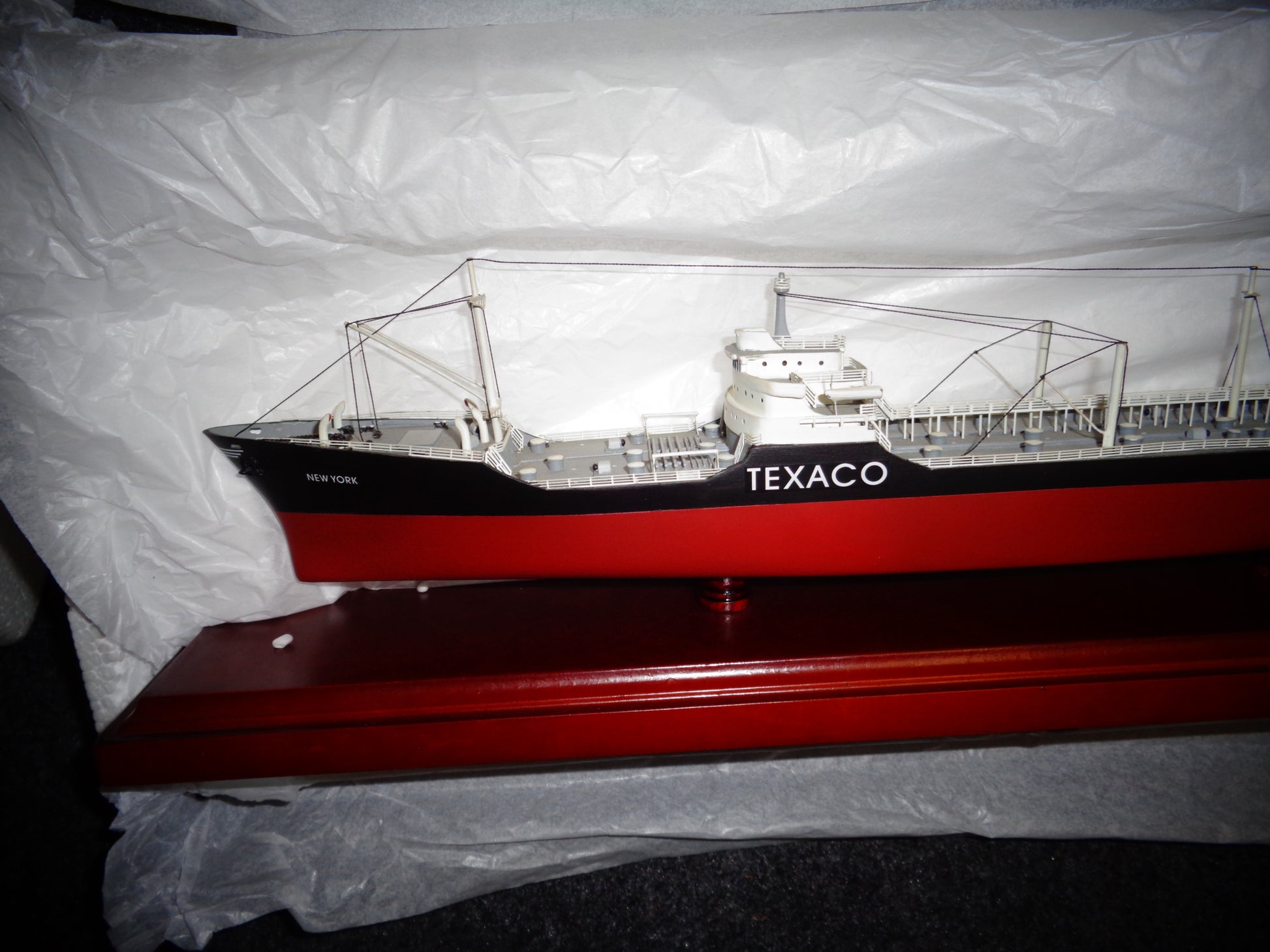 Texaco Chevron New York Tanker Ship