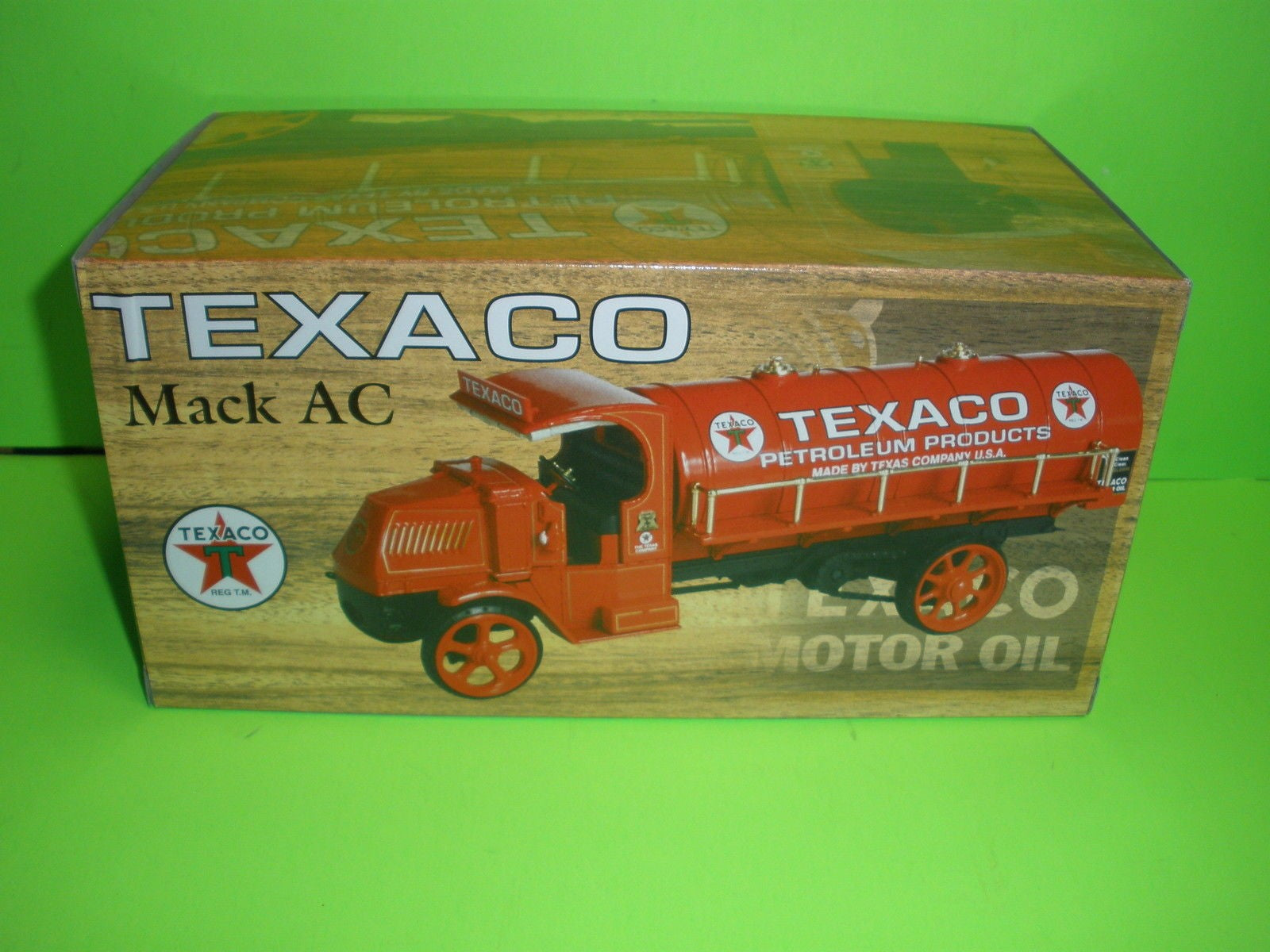 Texaco Petroleum 1920's Mack AC Tanker Truck
