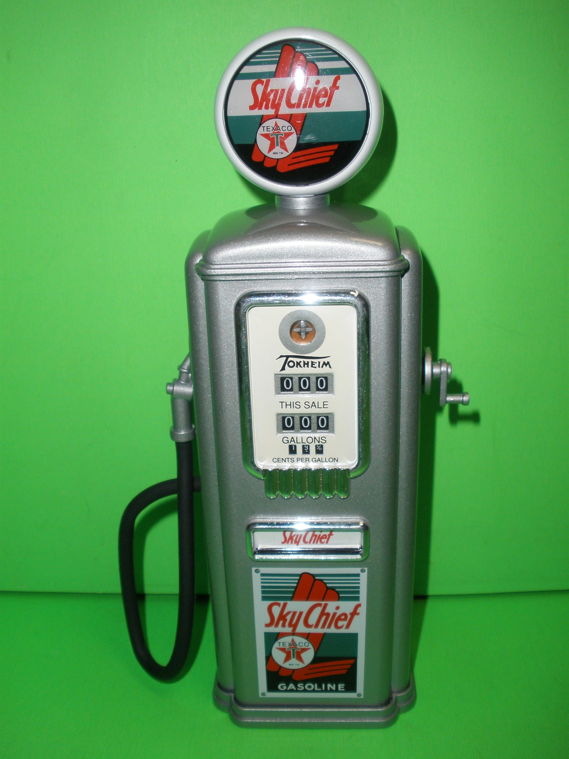 Texaco Sky Chief 1950's Tokheim Gas Pump