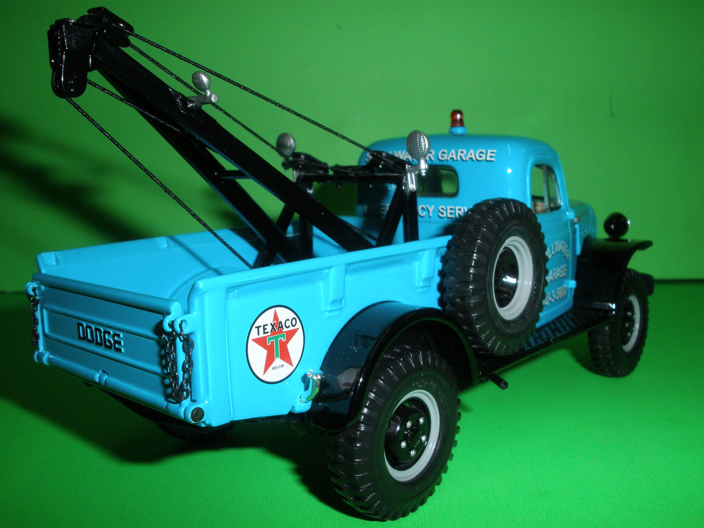 Texaco Stillwater 1946 Dodge Power Wagon Tow Truck