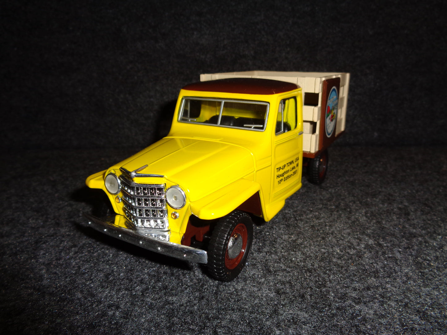 Tip Up Town 1953 Willys Jeep Stake Bed Truck