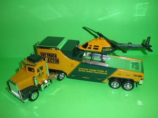 Toy Truck Collector Helicopter Carrier Truck