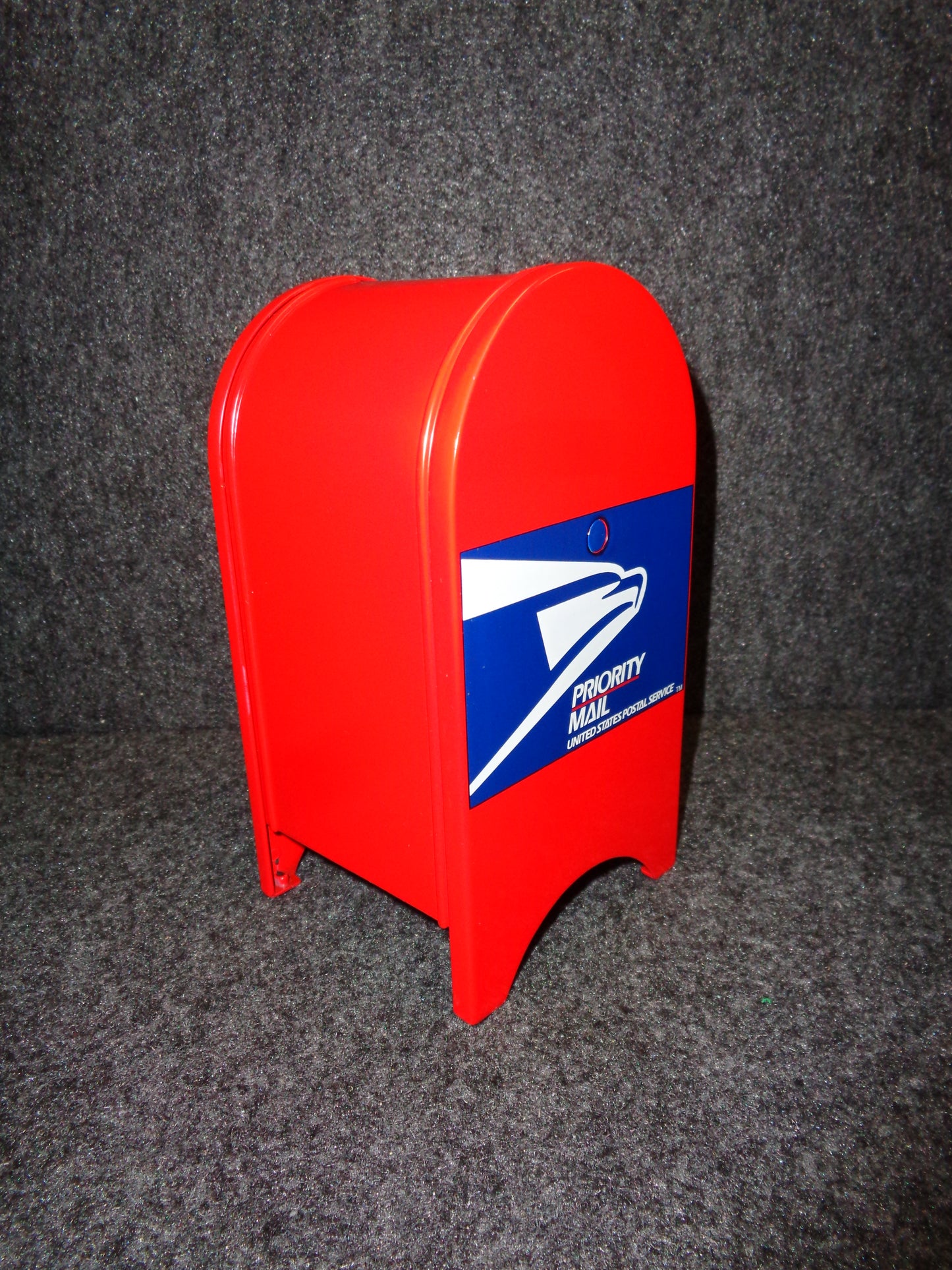 U.S. Mail Priority Mailbox Coin Bank Replica - Red