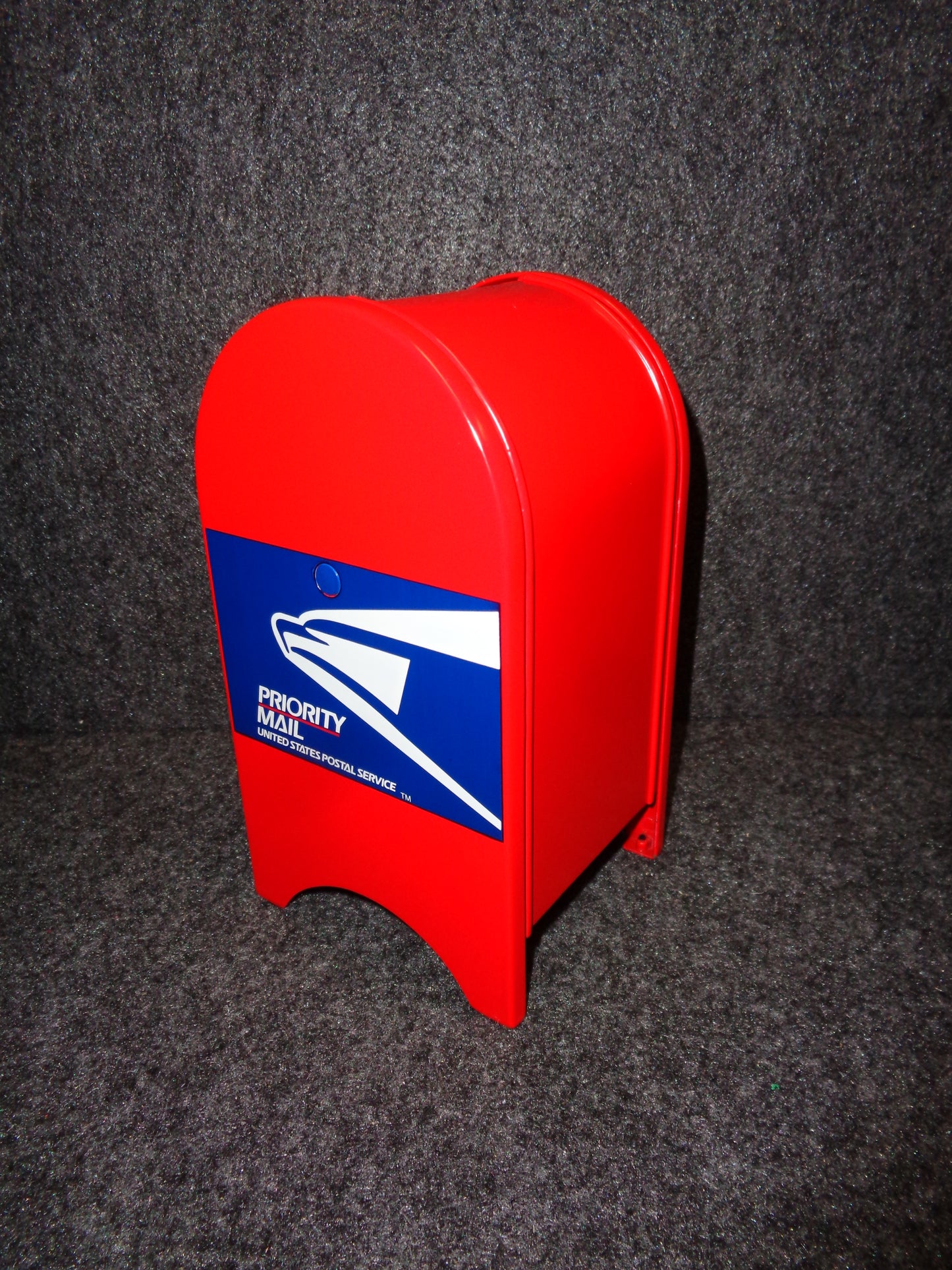 U.S. Mail Priority Mailbox Coin Bank Replica - Red