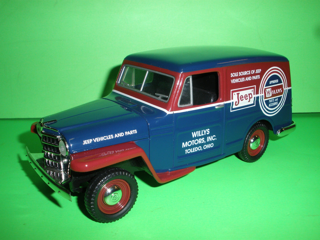 Willys Parts & Service 1953 Willys Jeep Panel Van Texaco Toys Plus